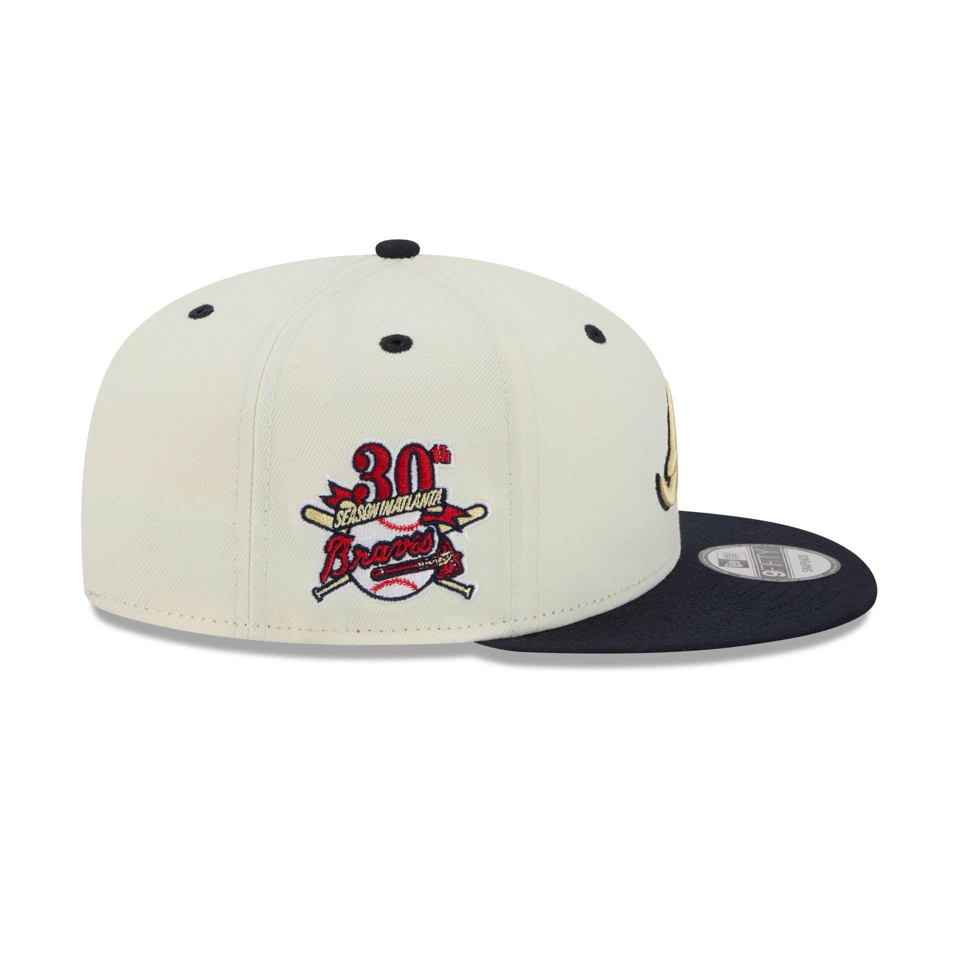 Atlanta Braves Mascot Pin 9FIFTY Snapback Hat