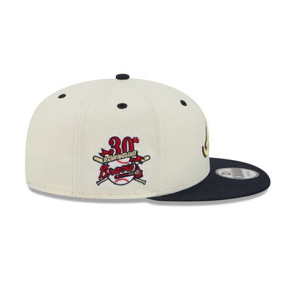 Atlanta Braves Mascot Pin 9FIFTY Snapback Hat