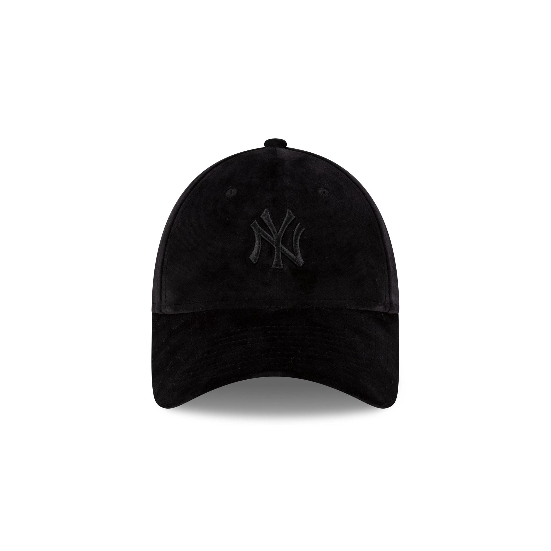 New York Yankees Black Velour Women's 9FORTY Adjustable Hat