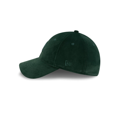 New York Yankees Dark Green Velour Women's 9FORTY Adjustable Hat