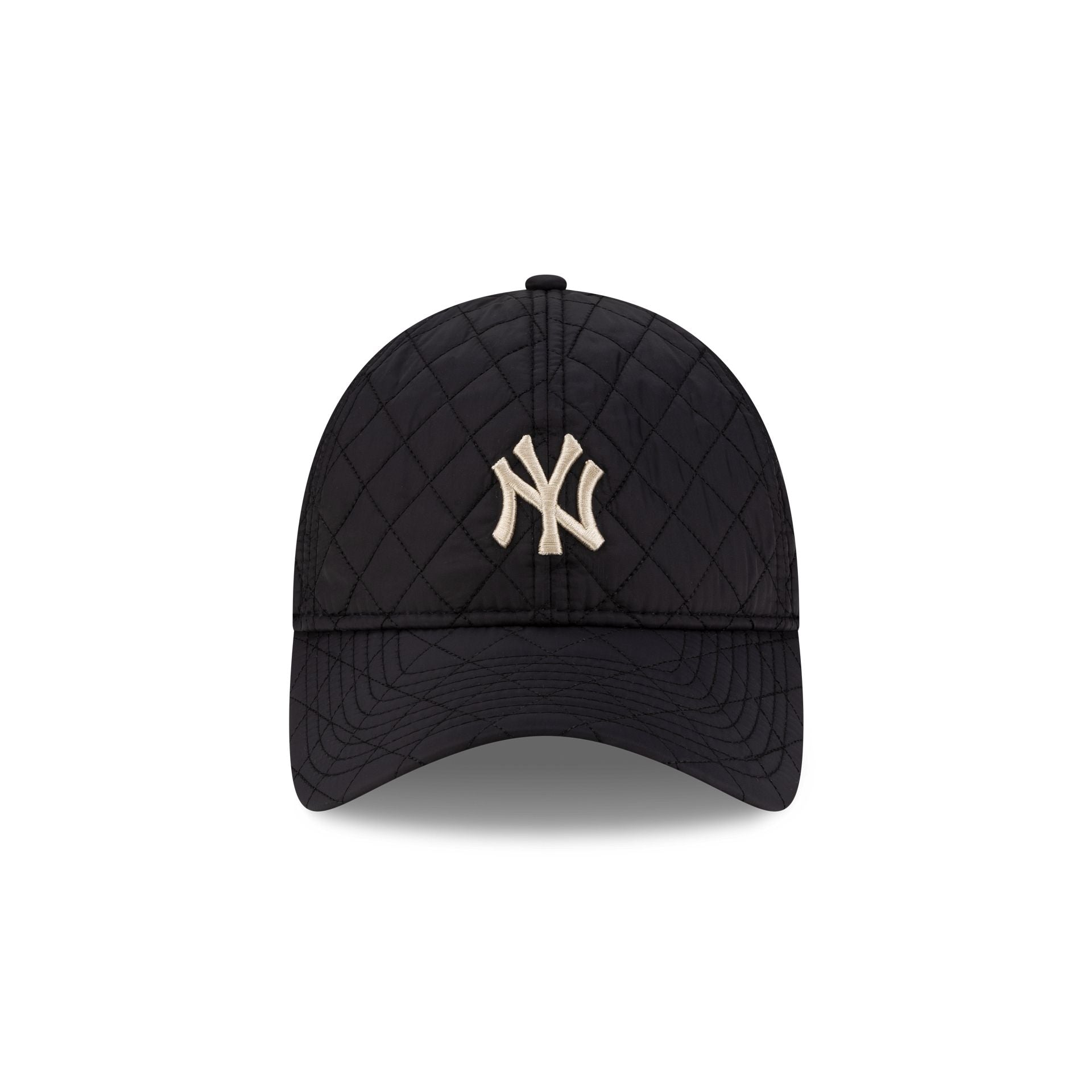 New York Yankees Quilted Satin Black 9TWENTY Adjustable Hat
