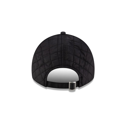 New York Yankees Quilted Satin Black 9TWENTY Adjustable Hat