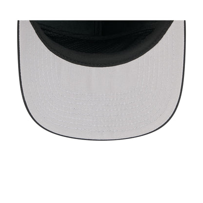 Atlanta Braves Black and White Rope 19TWENTY Snapback Hat