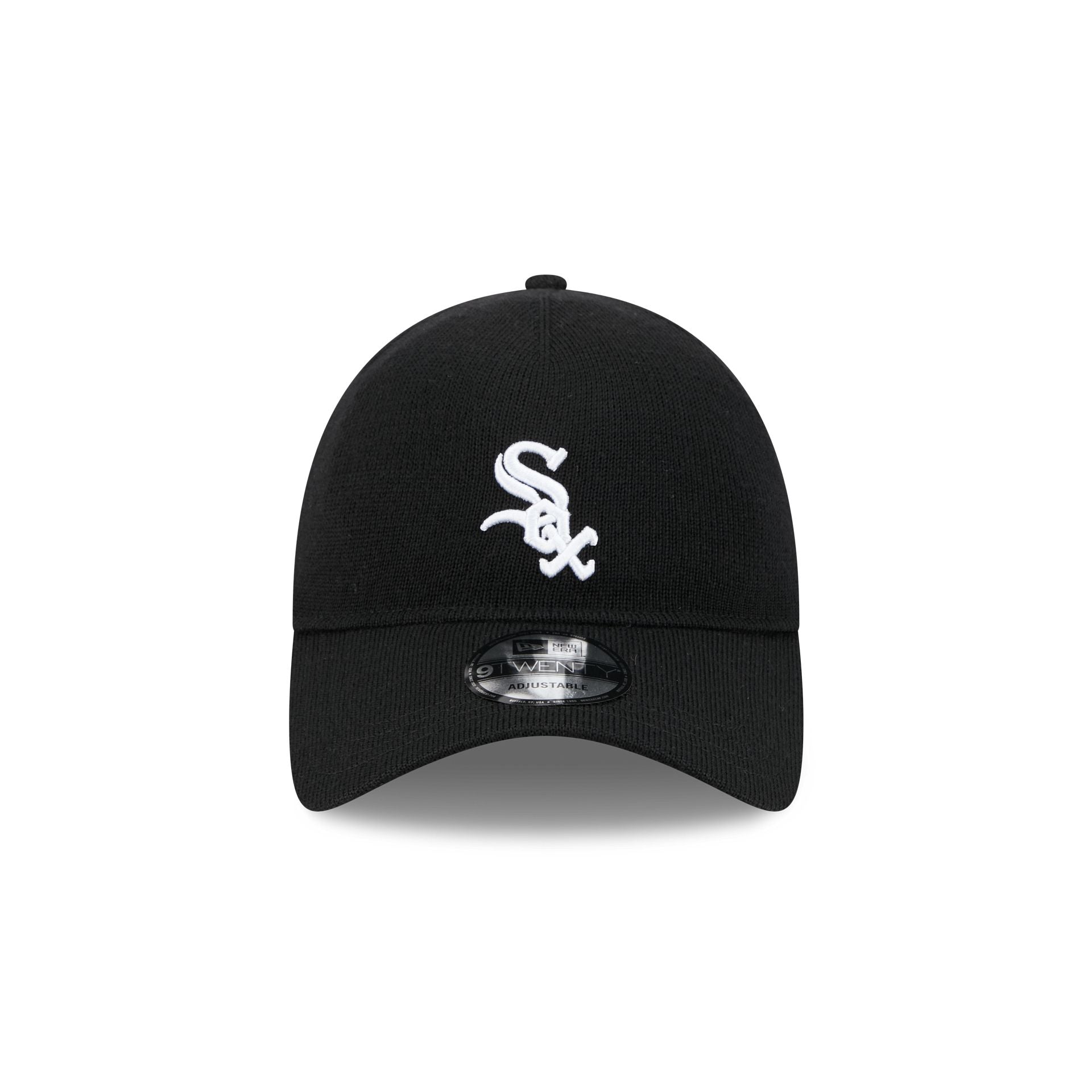 Chicago White Sox Merino Wool Black 9TWENTY Adjustable Hat