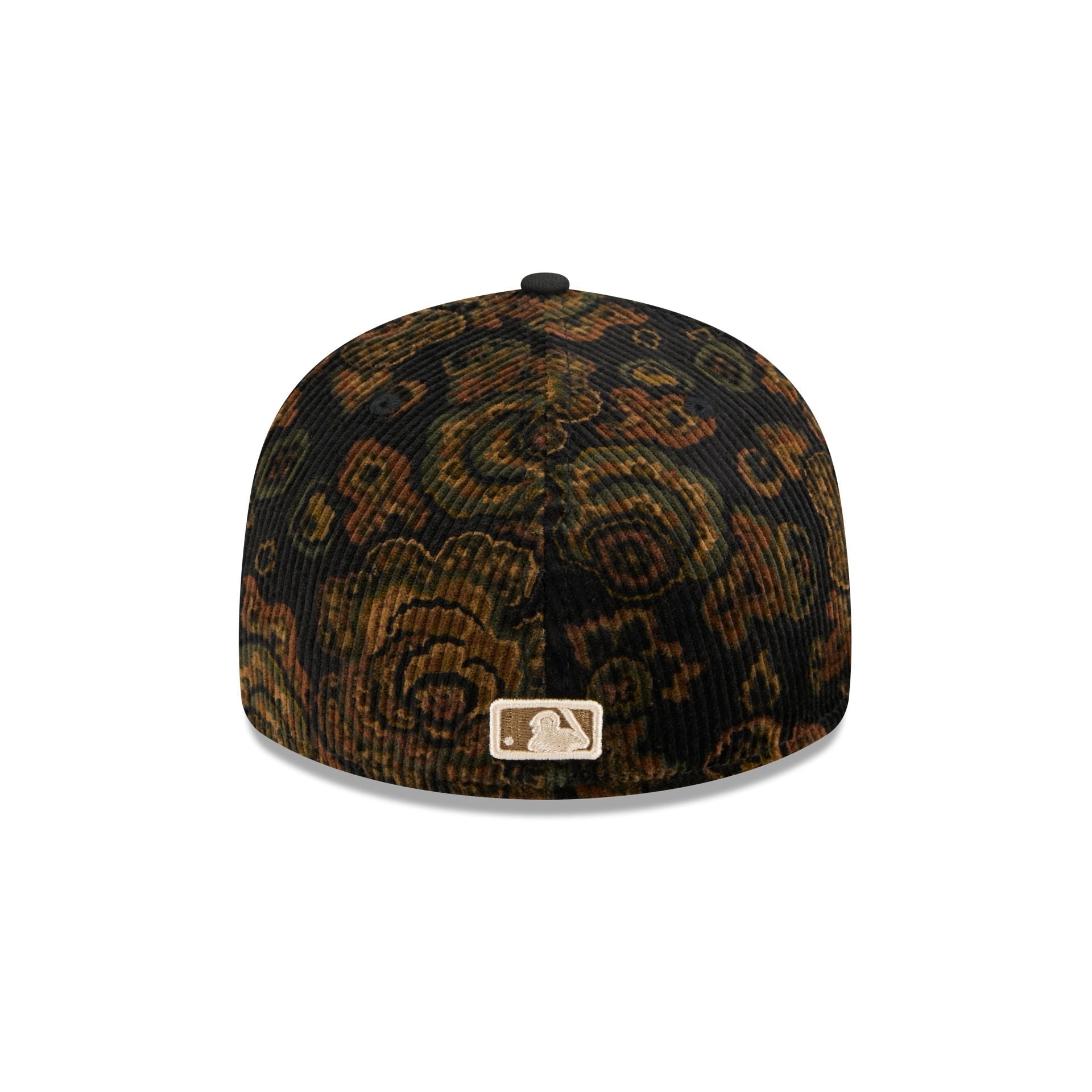 Atlanta Braves Three Looms Floral Cord Low Profile 59FIFTY Fitted Hat