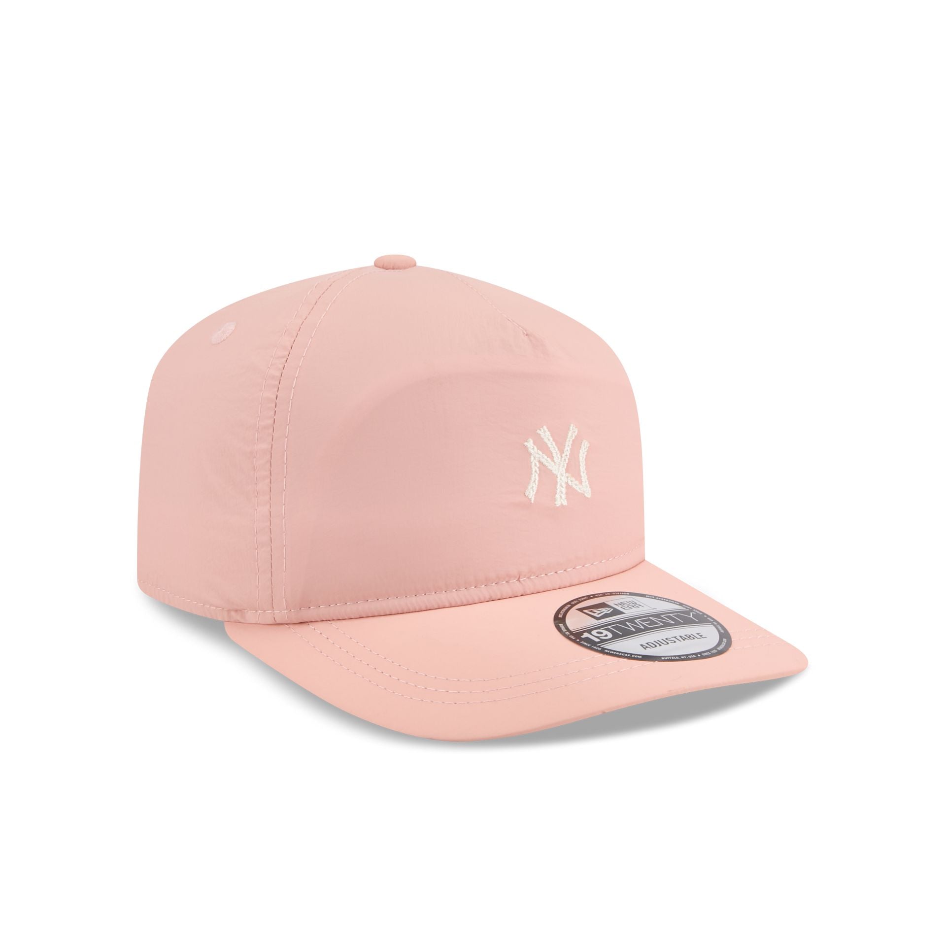 New York Yankees Blush Crinkle 19TWENTY Adjustable Hat