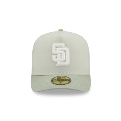 San Diego Padres Crinkle 59FIFTY A-Frame Fitted Hat