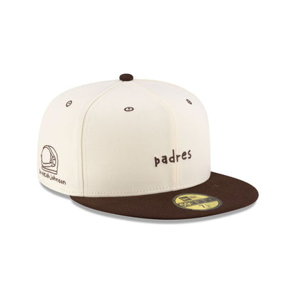 Micah Johnson x San Diego Padres Script 59FIFTY Fitted Hat