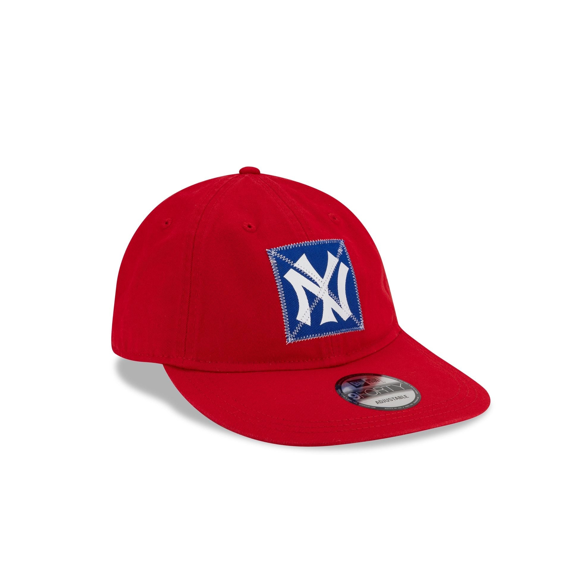 Ralph Lauren x New York Yankees Red Long Bill 9FORTY Adjustable Hat