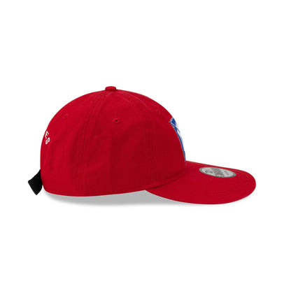 Ralph Lauren x New York Yankees Red Long Bill 9FORTY Adjustable Hat
