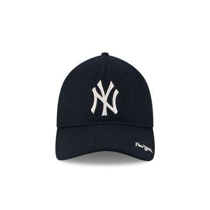 New York Yankees Wool Letterman 9TWENTY A-Frame Adjustable Hat Adjustable Hat