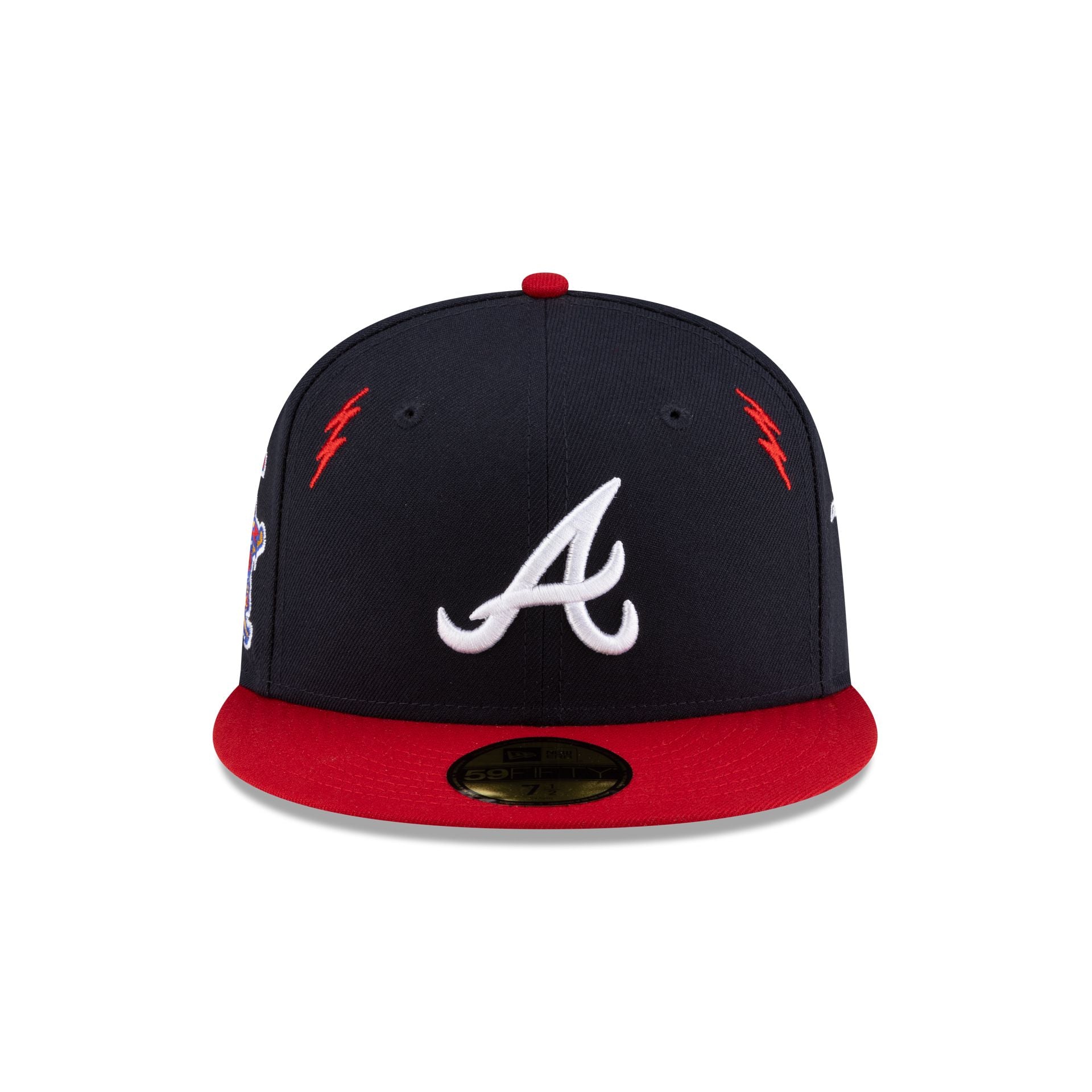Diet Starts Monday x Atlanta Braves Lightening Bolts 59FIFTY Fitted Hat