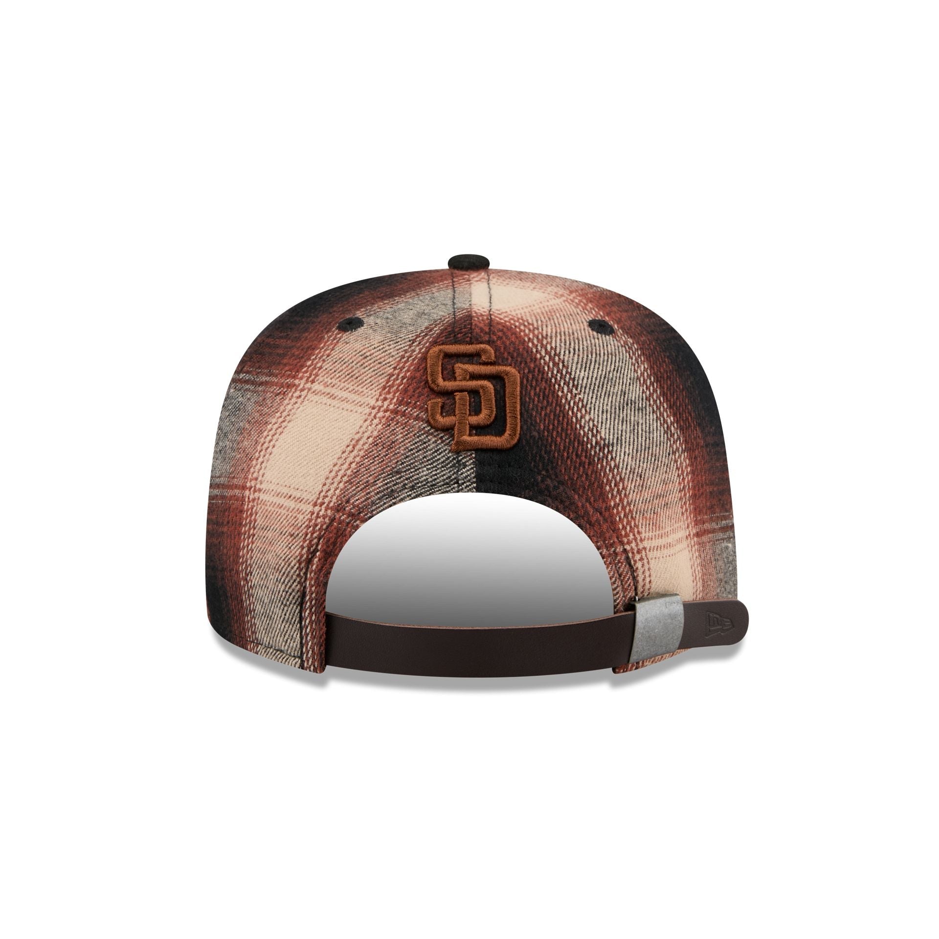 San Diego Padres Grunge Plaid 9FIFTY A-Frame Adjustable Hat