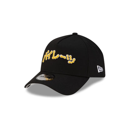 Hyperfly Katakana x Pittsburgh Pirates 9FORTY A-Frame Snapback Hat