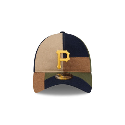 Pittsburgh Pirates Three Looms Cotton Twill Patchwork 9TWENTY Adjustable Hat