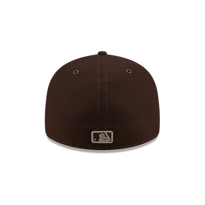 San Diego Padres Quilted Low Profile 59FIFTY Fitted Hat