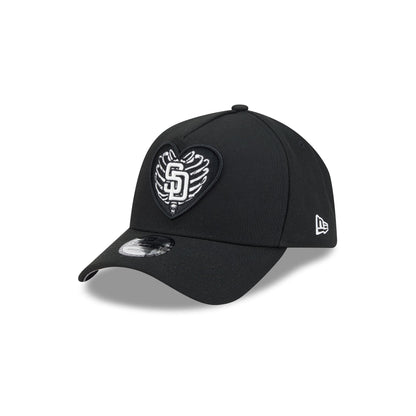 San Diego Padres Skeletal Heart 9FORTY A-Frame Snapback Hat