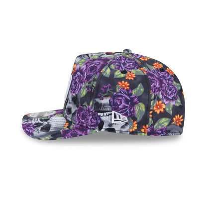 San Diego Padres Day of the Dead Skull & Roses 9FIFTY A-Frame Snapback