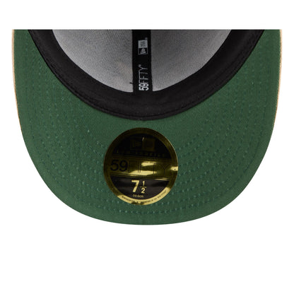 Atlanta Braves Fall Velvet Low Profile 59FIFTY Fitted Hat