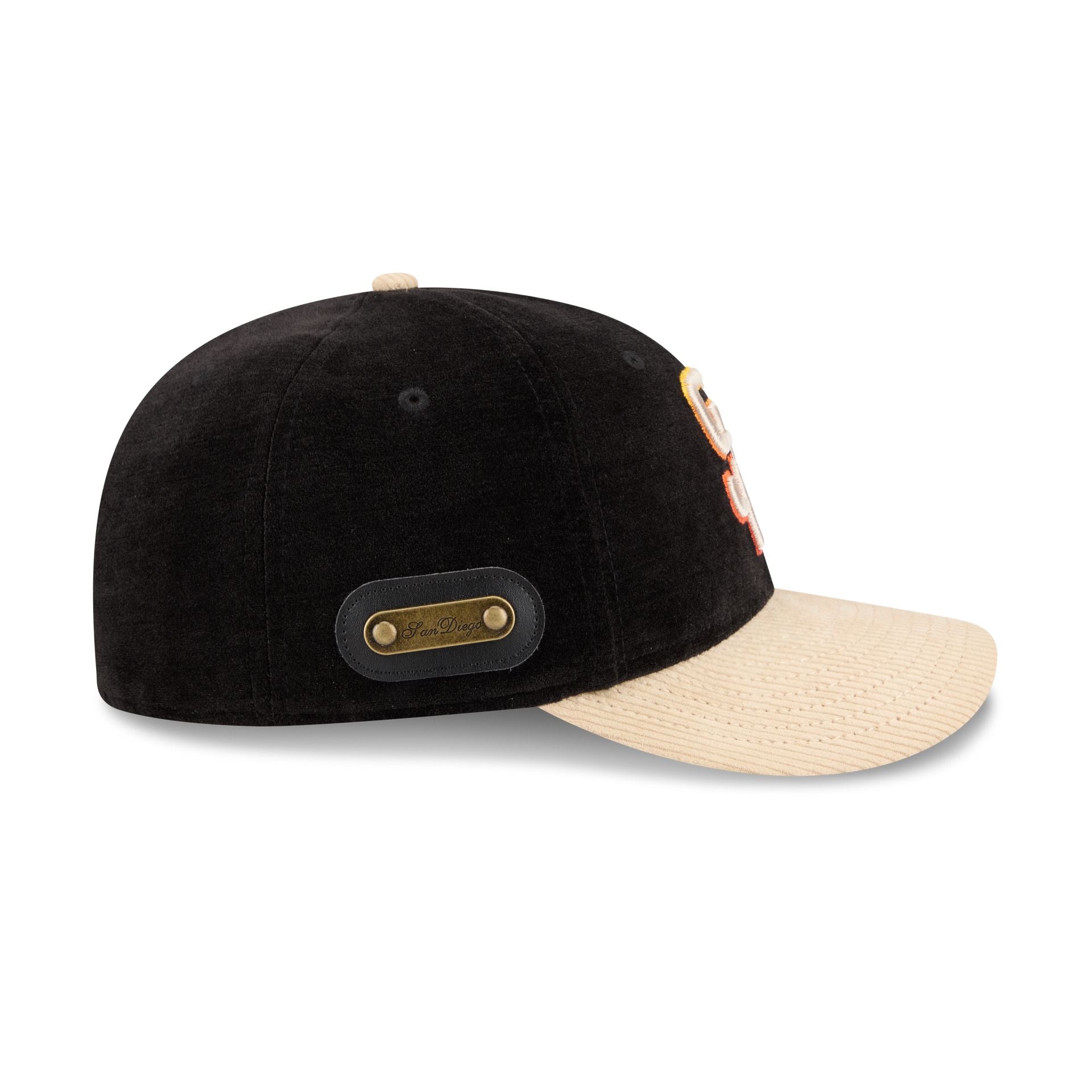 San Diego Padres Fall Velvet Low Profile 59FIFTY Fitted Hat
