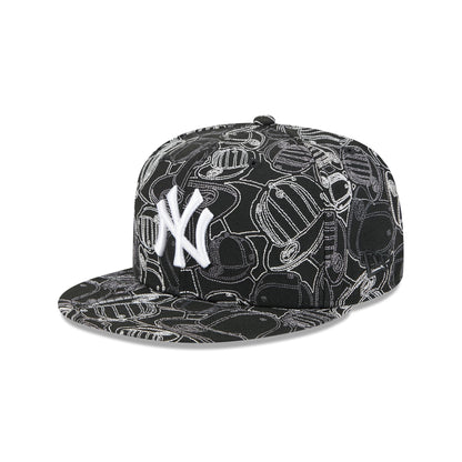 New York Yankees Cap Scramble 59FIFTY Fitted Hat