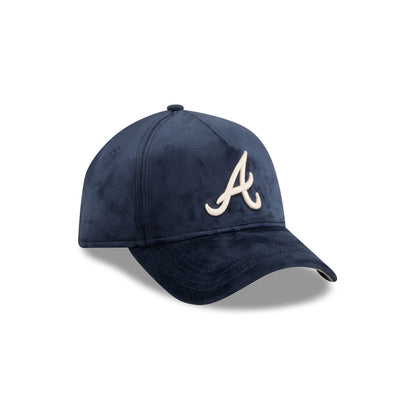 Atlanta Braves Velour 9FORTY A-Frame Snapback Hat