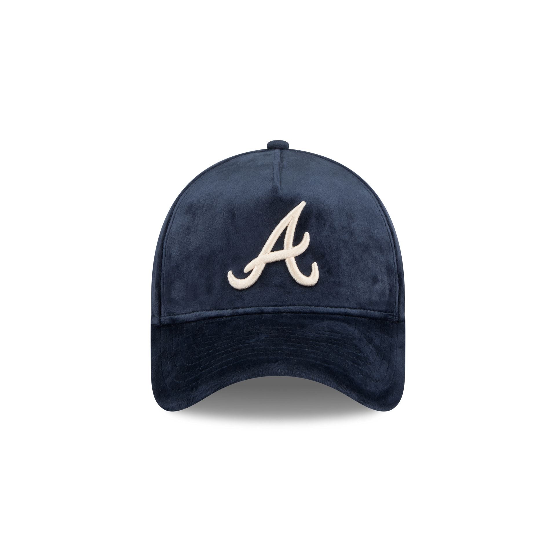 Atlanta Braves Velour 9FORTY A-Frame Snapback Hat