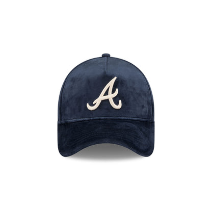 Atlanta Braves Velour 9FORTY A-Frame Snapback Hat