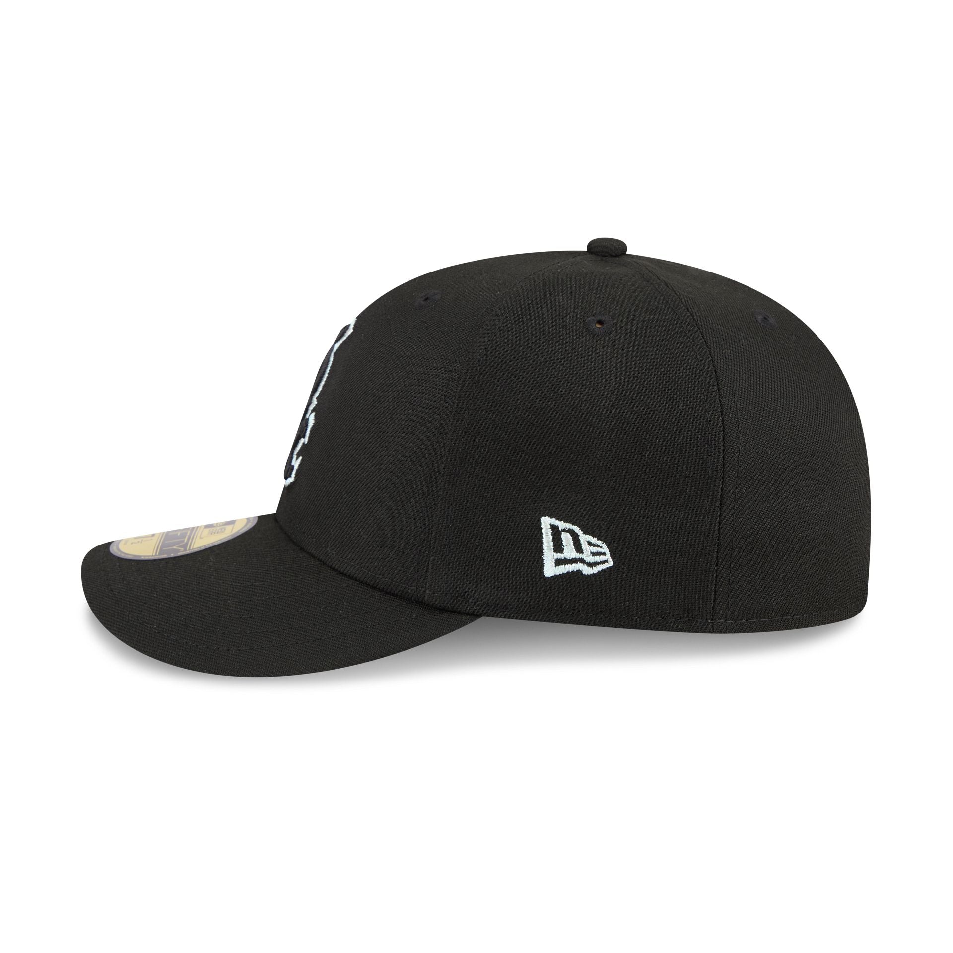 Chicago White Sox Black Pre-Curve 59FIFTY Fitted Hat