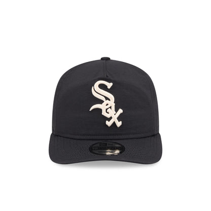 Chicago White Sox Black Nylon 19TWENTY Snapback Hat