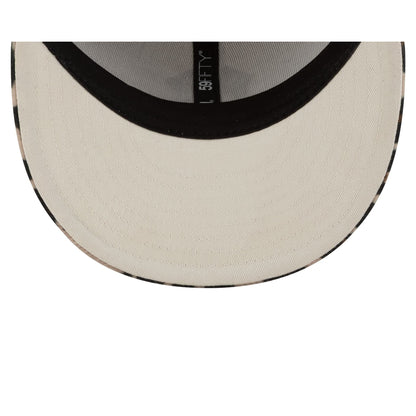 New York Yankees Leopard Print Visor 59FIFTY Fitted Hat