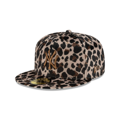 New York Yankees Leopard Print 59FIFTY Fitted Hat