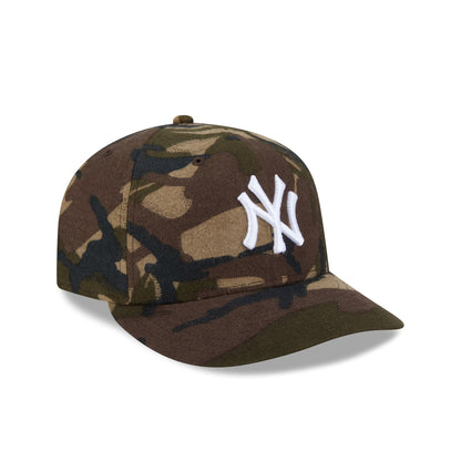 New York Yankees Three Looms Camo Pre-Curve 59FIFTY Fitted Hat