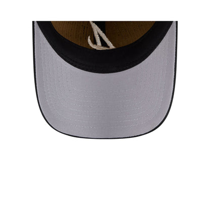 Atlanta Braves Three Looms Floral Corduroy 9TWENTY Adjustable Hat