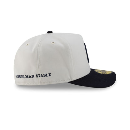 Siegelman Stable x New York Yankees Navy Visor 59FIFTY A-Frame Fitted Hat