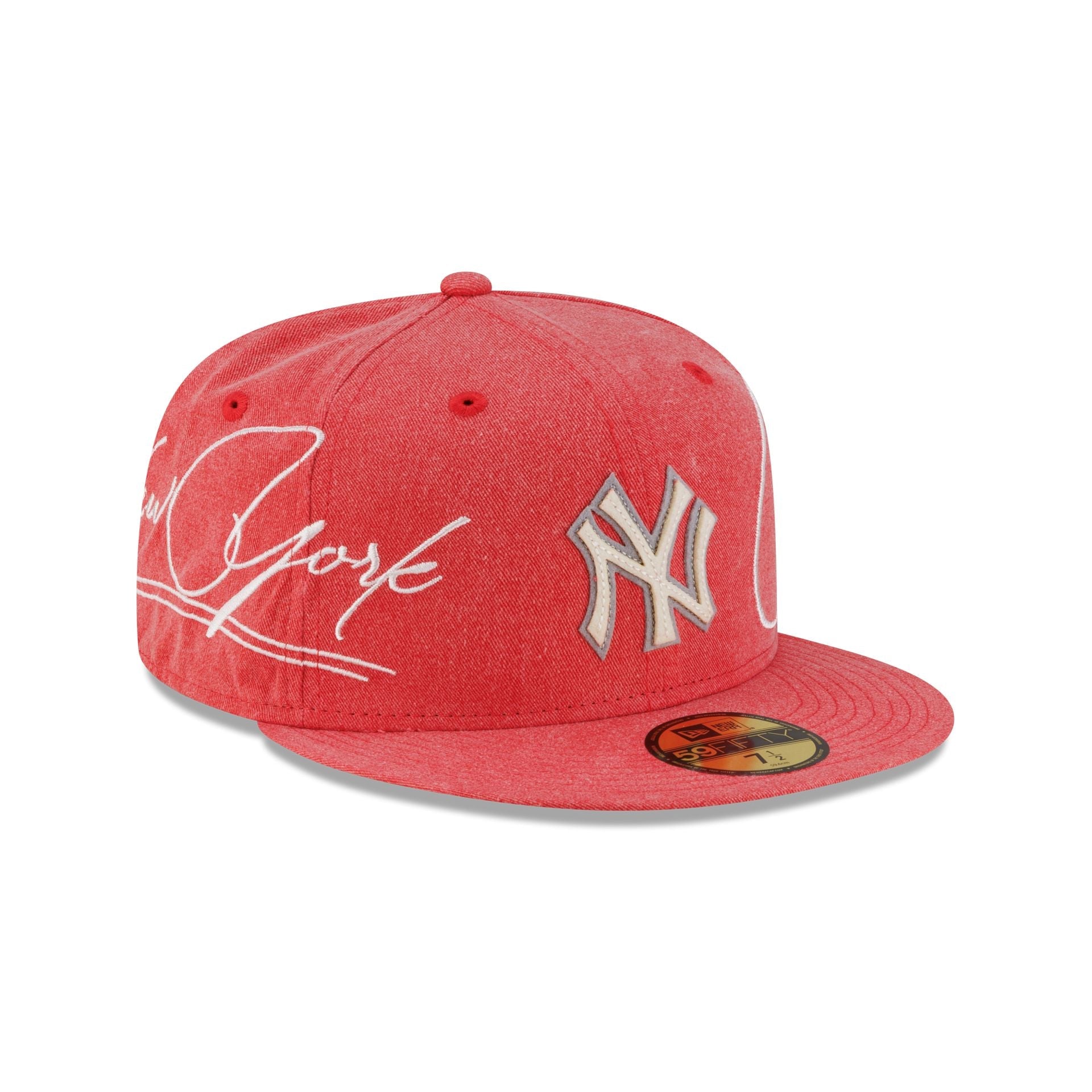 New York Yankees Script 59FIFTY Fitted Hat