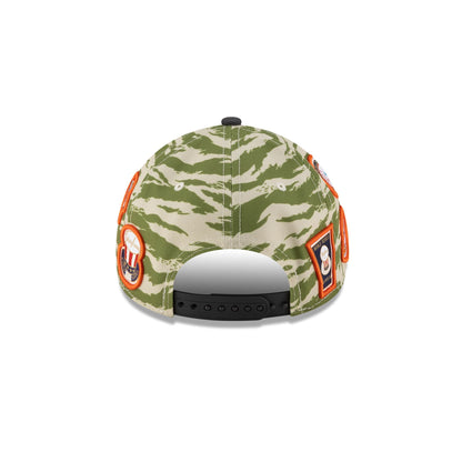 New York Yankees Tiger Camo Patches 9FORTY A-Frame Snapback Hat