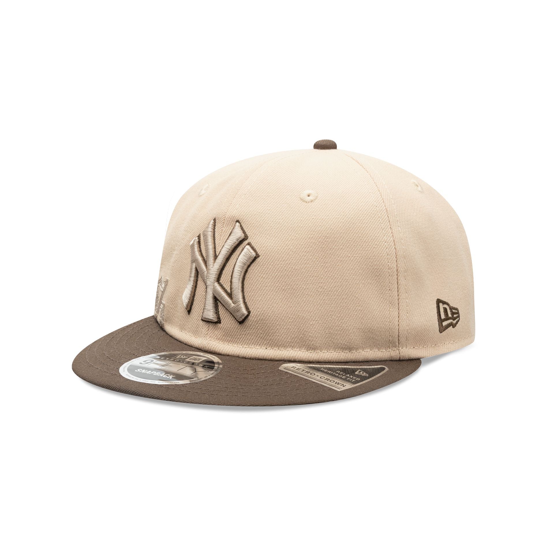 New York Yankees Gothic Script Retro Crown 9FIFTY Snapback Hat