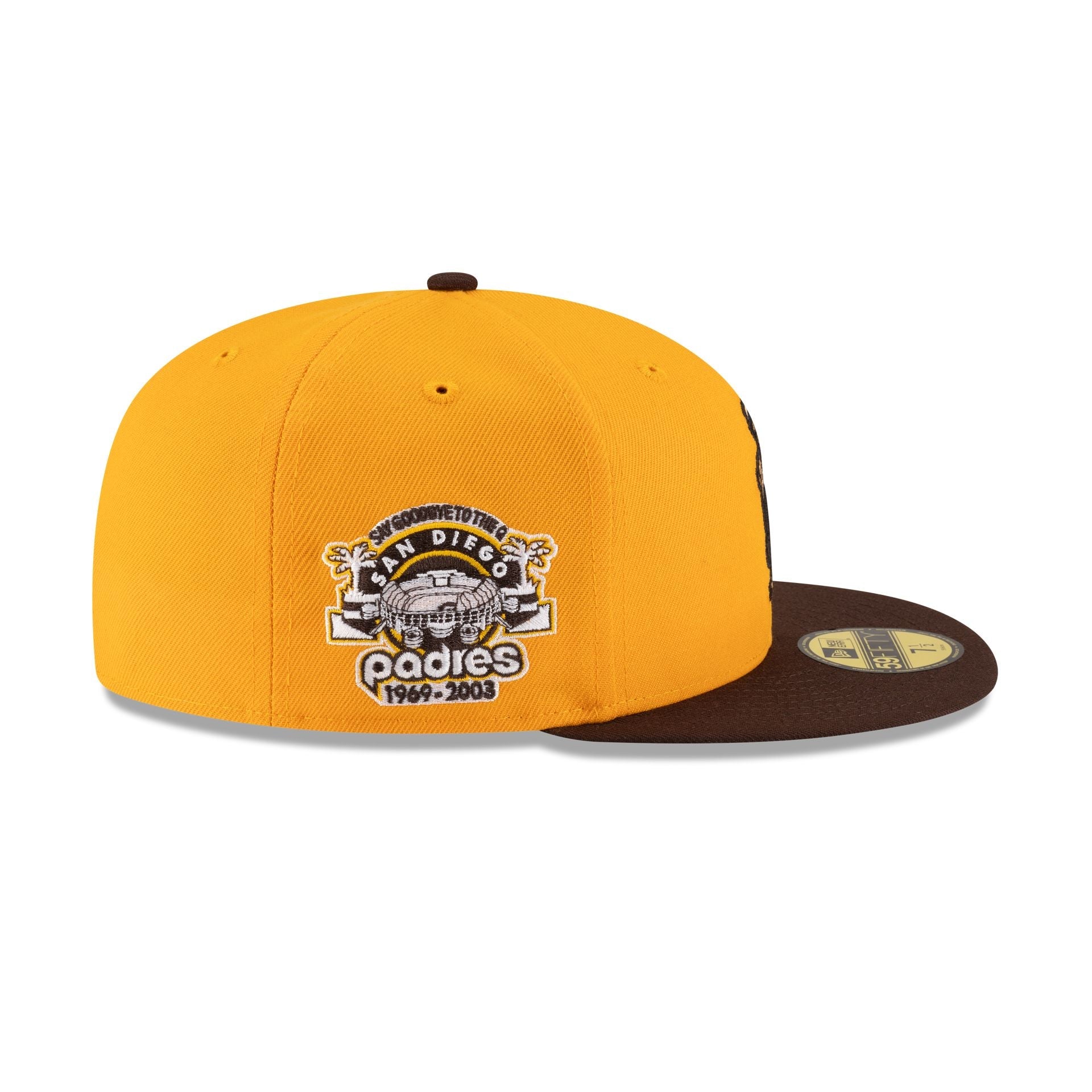 San Diego Padres Mascot Yellow 59FIFTY Fitted Hat