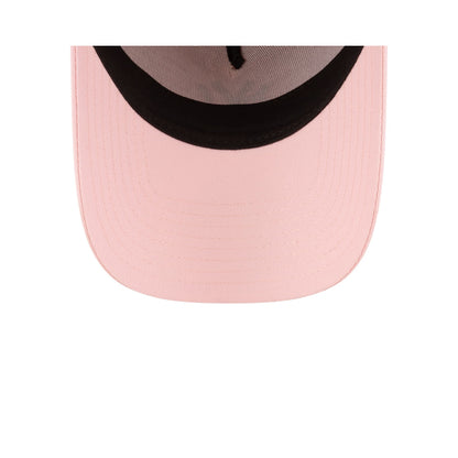 New York Yankees Pink 9FORTY A-Frame Snapback Hat