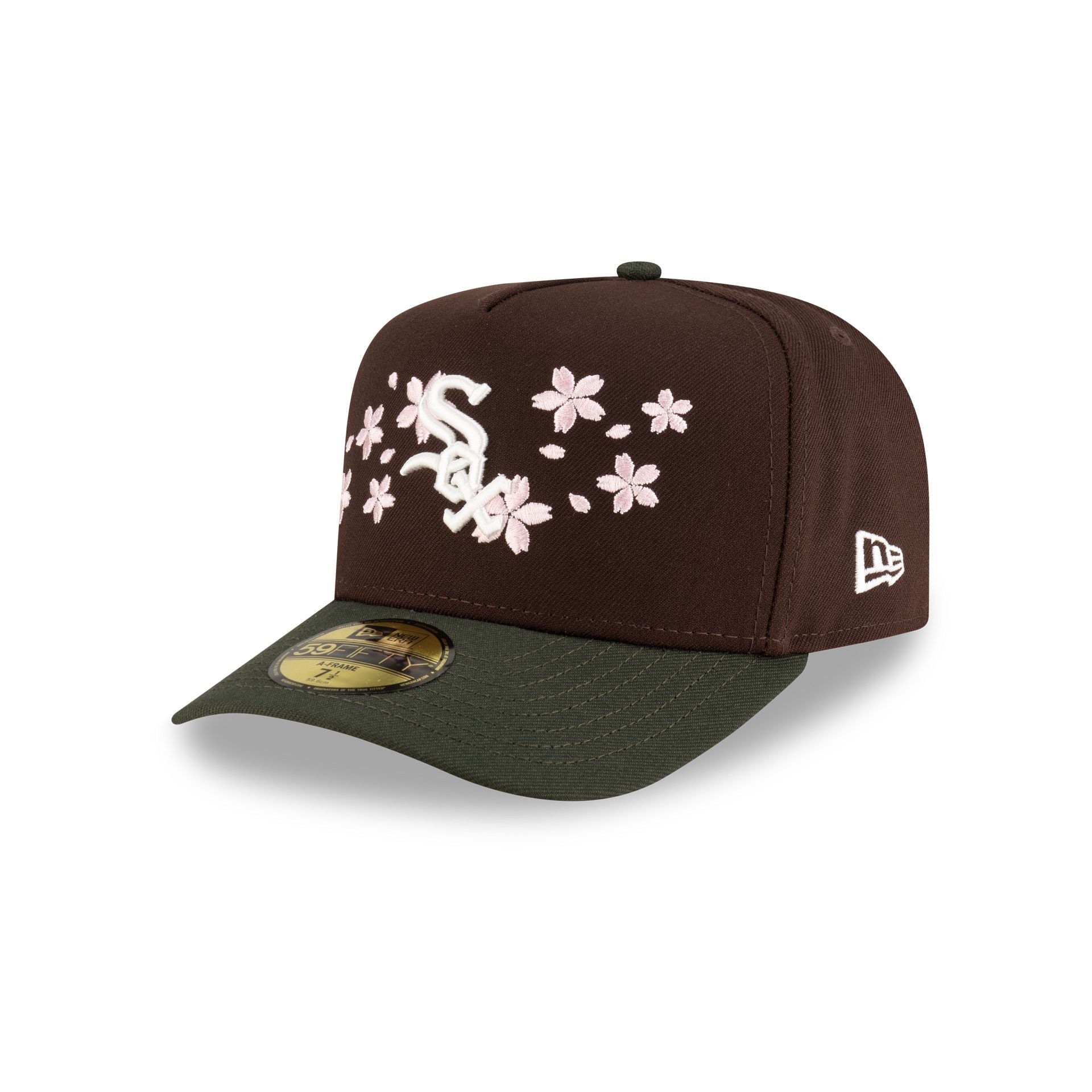 Just Caps Cherry Blossom Chicago White Sox 59FIFTY A-Frame Fitted Hat