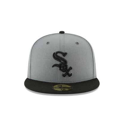 Chicago White Sox Storm Gray Basic 59FIFTY Fitted Hat